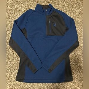 Spyder Men's Half Zip Sweater Gait Knit Pullover Jacket
